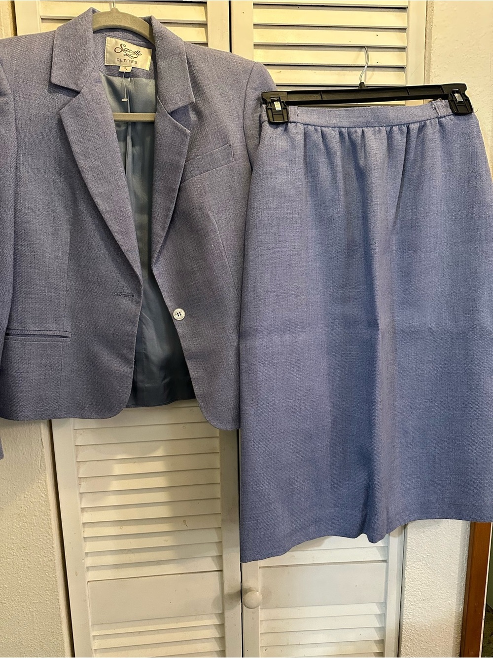 Saville Petites Lavender Blazer Suit